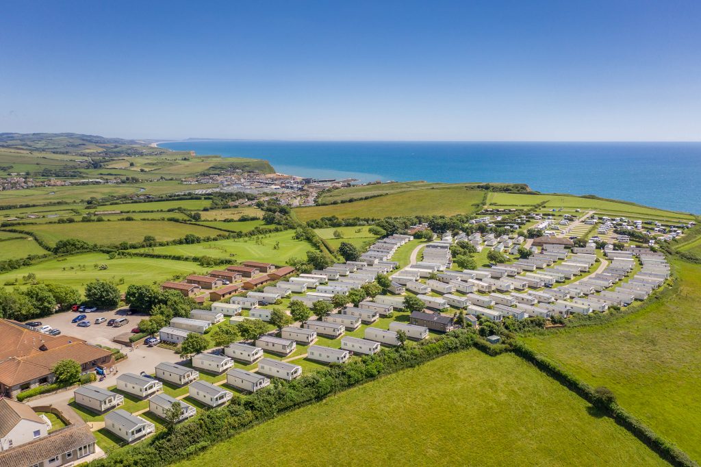 Highlands End Holiday park for dog friendly holiday parks in Dorset