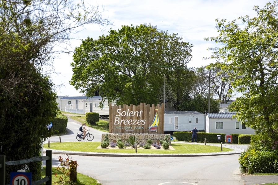 Solent Breezes caravan Park in Hampshire