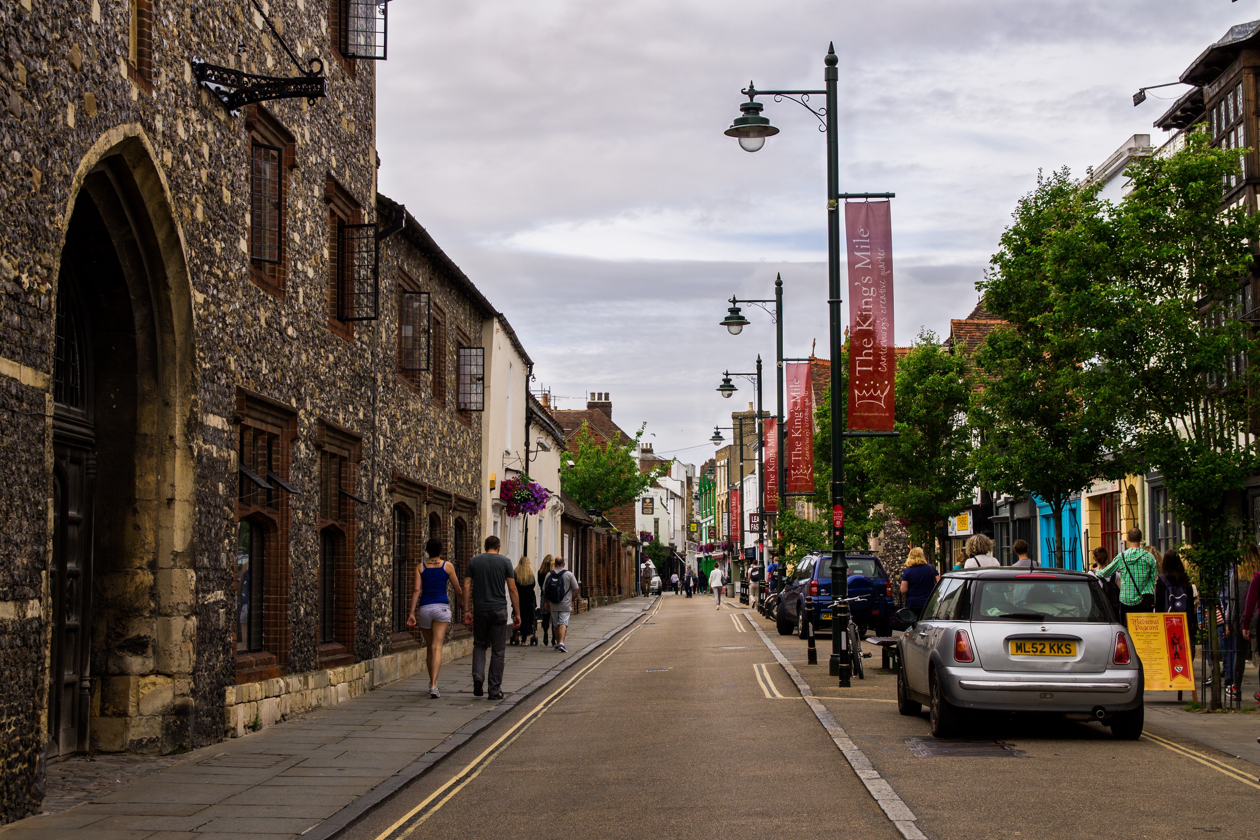 A street view of Canterbury