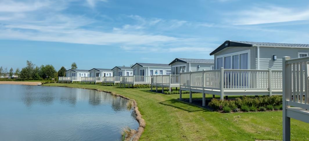 An image of holiday homes at dog friendly holiday parks in the lake district
