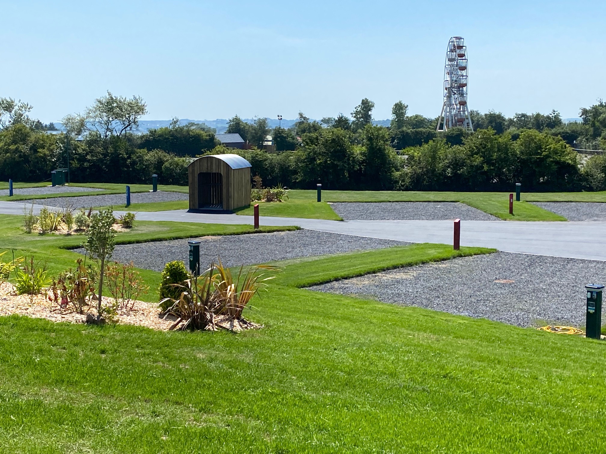 Available Touring Pitches at Folly Farm near Tenby