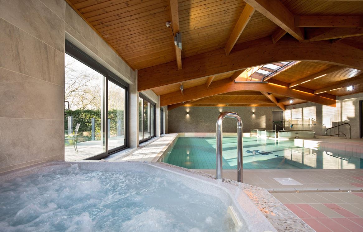 Swimming Pool and Hot Tub at Landal Sandybrook, top Peak District holiday venue