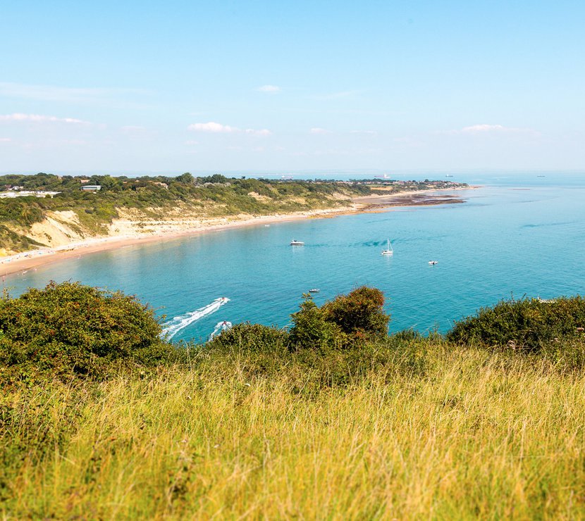 Whitecliff Bay Caravan and Lodge Park on the Isle of Wight
