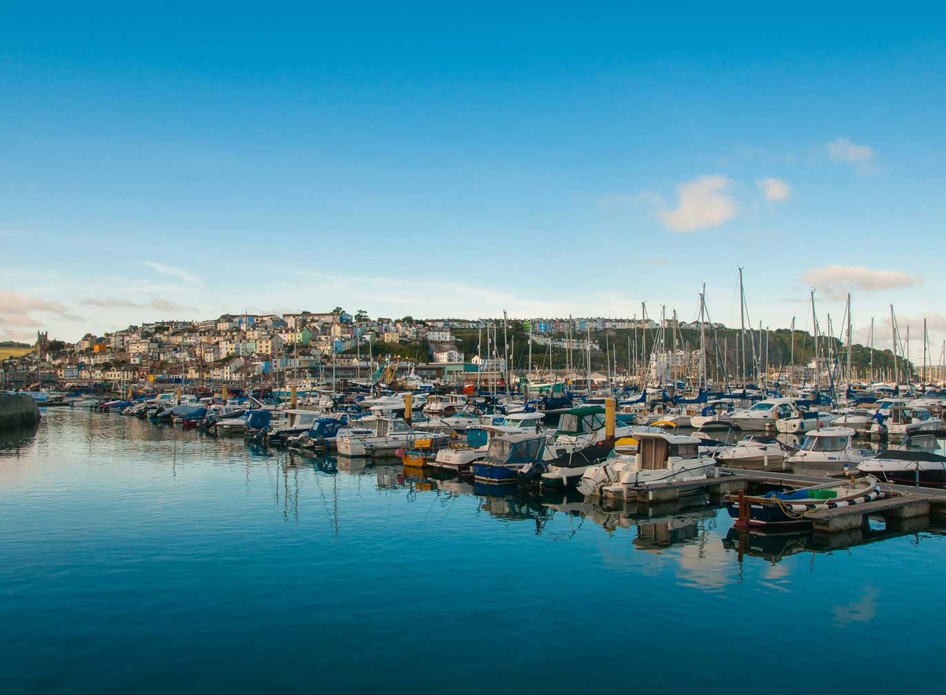 Brixham Harbour near South Bay a John Fowler Holiday Park