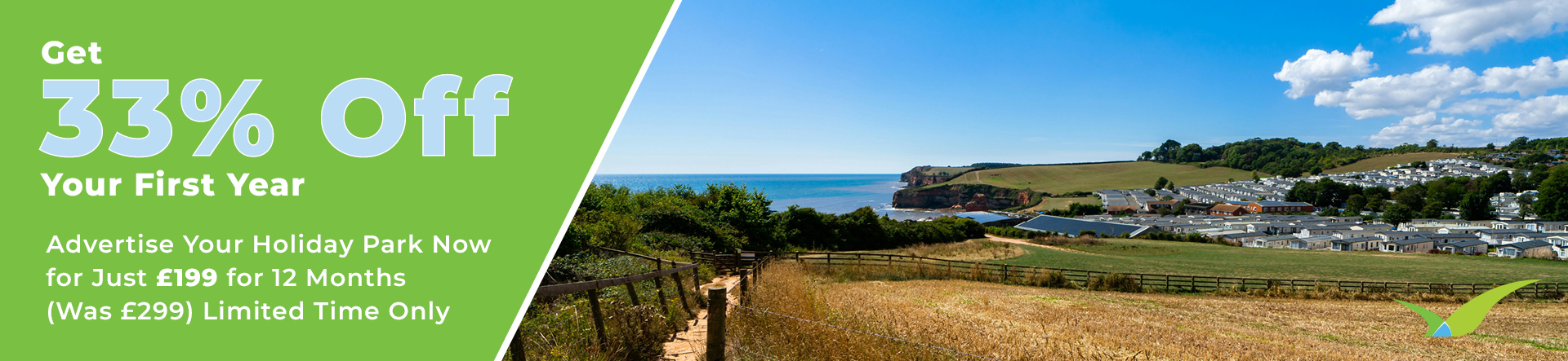 advertise caravan parks, lodges, campsites, glamping & touring parks