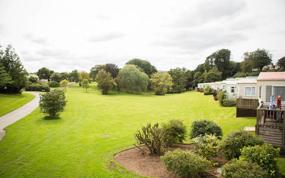 Smytham park with static caravans for sale in north devon