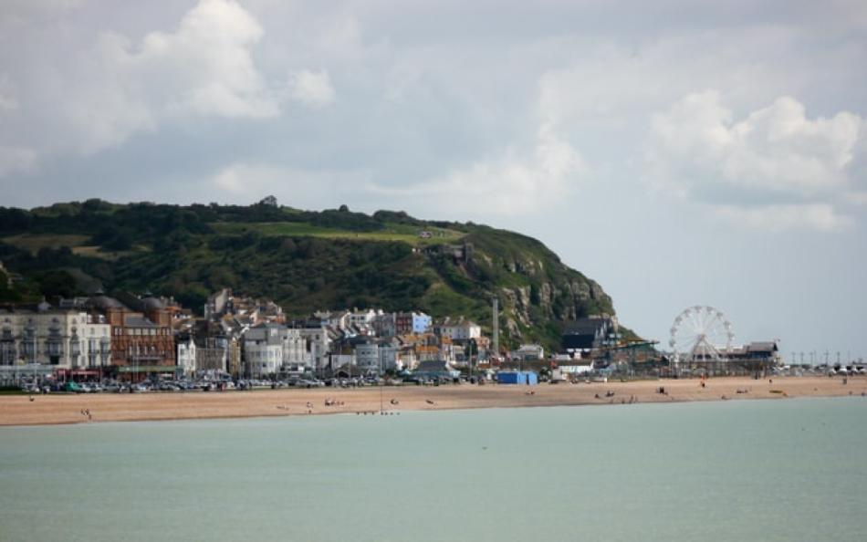 Hasting beach and holiday parks in Sussex