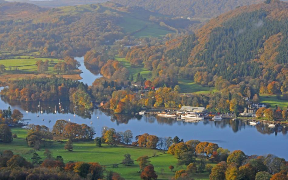 A view of lake Windermere