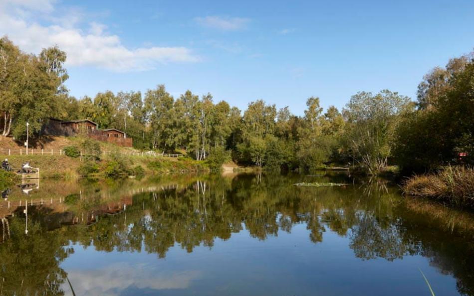 A Fishing Lake at a Holiday Park