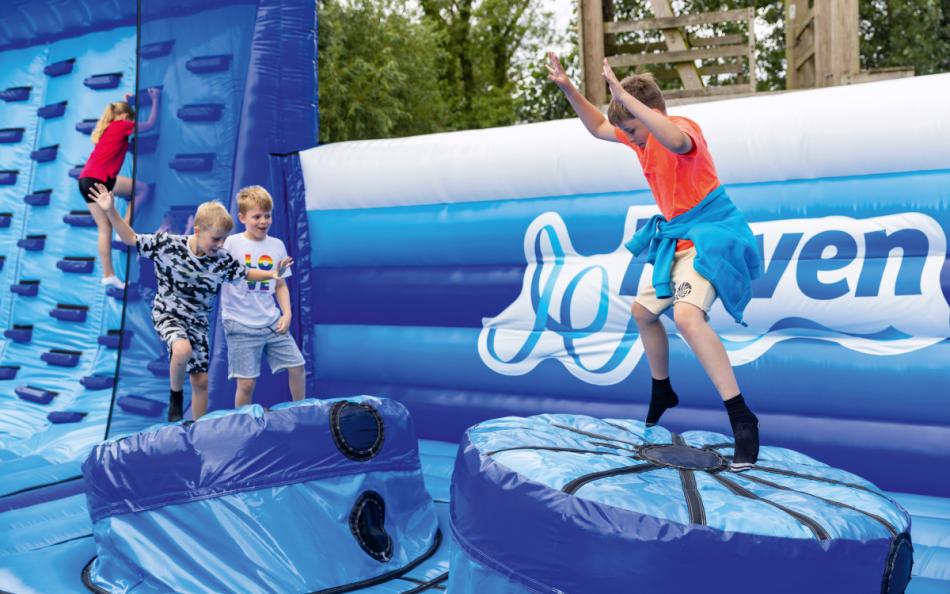 Littlesea holiday park Inflatable Obstacle Course in Weymouth