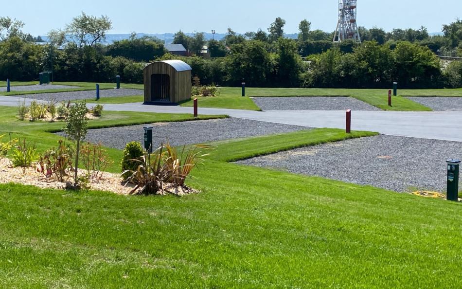 Available Touring Pitches at Folly Farm near Tenby