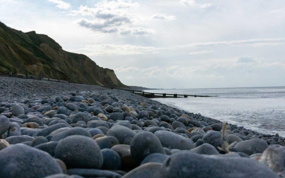 A View of a Norfolk Beach Walk