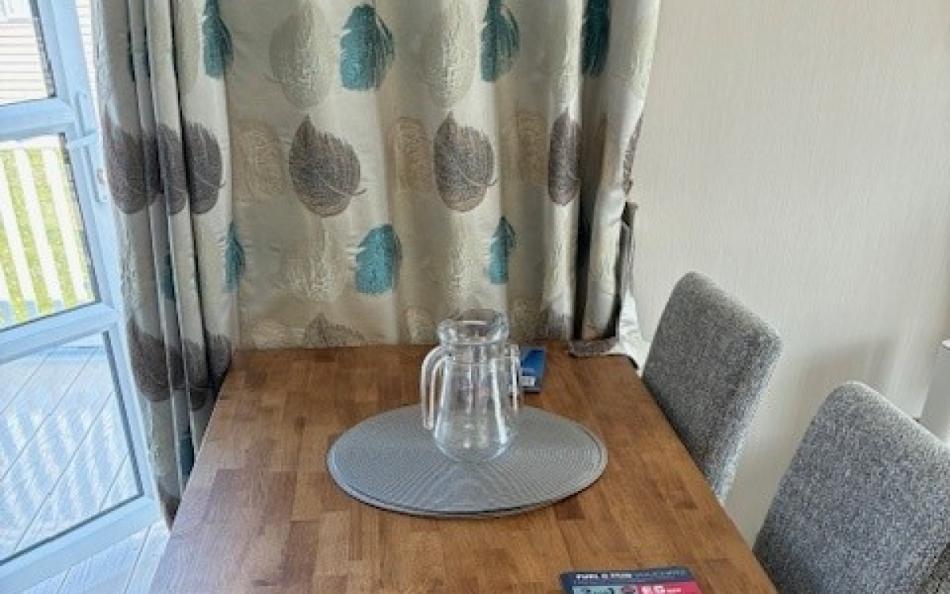 inside dining area