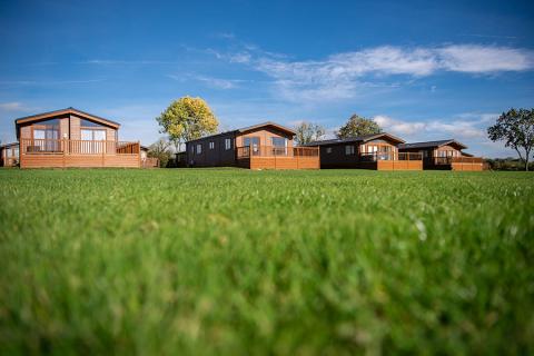 luxury lodges in derbyshire at Ashbourne Heights Holiday Park