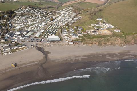 Challaborough Bay Holiday Park in south Devon