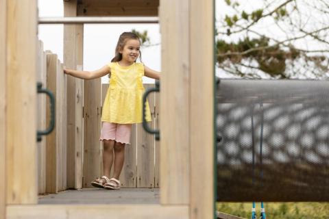 Crantock Beach Holiday Park adventure playground