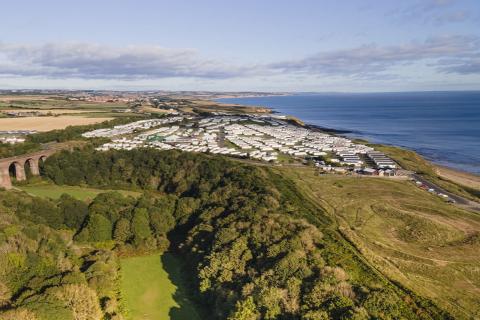 Crimdon Dene Holiday Park by the beach