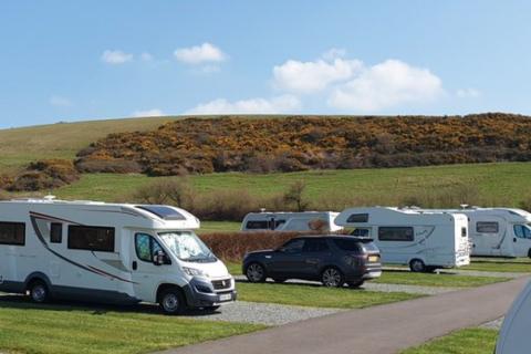 touring caravan park in Dorset near Weymouth