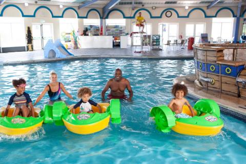 Lizard Point Holiday Park with indoor swimming pool in Cornwall