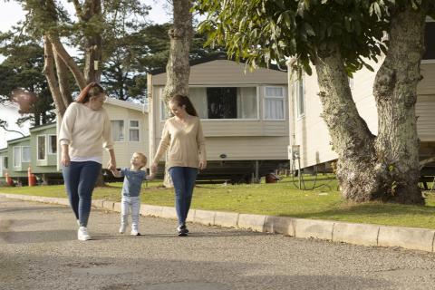 static caravans for family holidays in cornwall