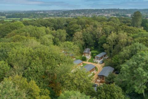  Merley Court Holiday Park in Dorset woodland holiday lodges