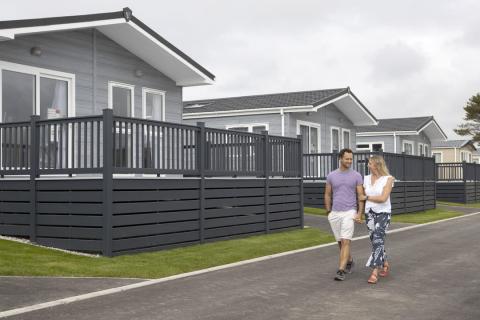Newquay Holiday Park luxury lodges in Cornwall