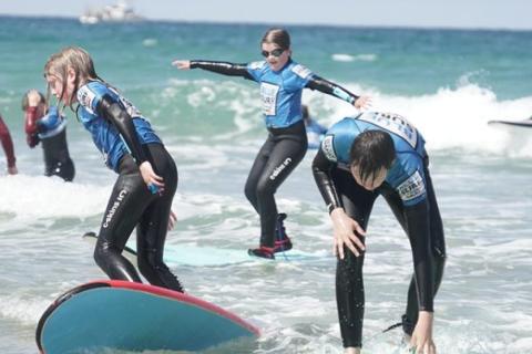surf at Newquay Bay Resort Caravan Holidays in Newquay