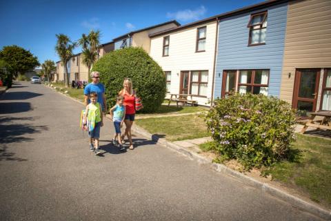 Perran View Holiday Park accommodation for families