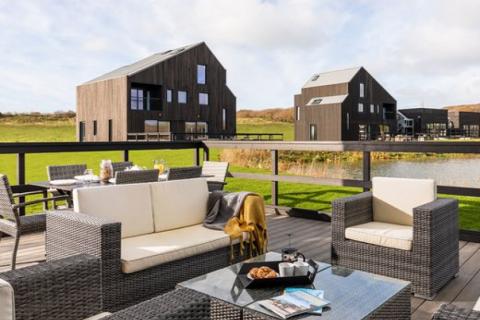 Retallack Resort Cornwall luxury holiday lodges