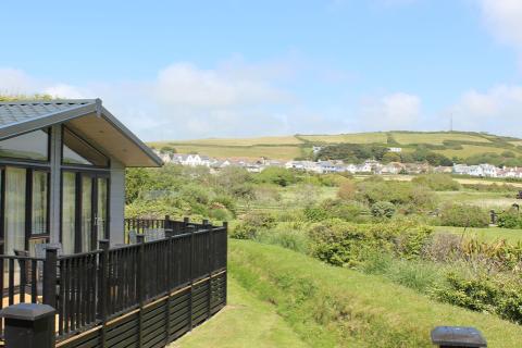 luxury holiday lodges in Croyde in Devon at Ruda Holiday Park