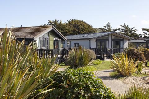 lodges and caravan holidays in devon at Ruda Holiday Park
