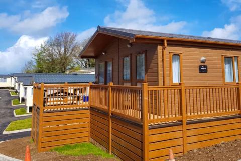 holiday lodges in North devon at Sandaway Beach Holiday Park