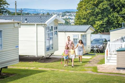 static caravan holidays in Devon at South Bay Holiday Park