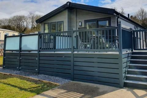 St Ives Holiday Village luxury lodges in Cornwall