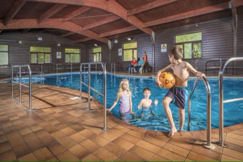 Tolroy Manor Holiday Park indoor swimming pool