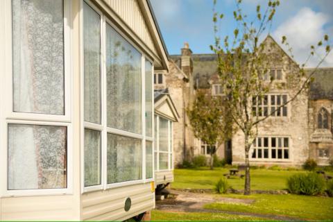 static caravan holidyas in Looe at Trelawne Manor Holiday Park in Cornwall
