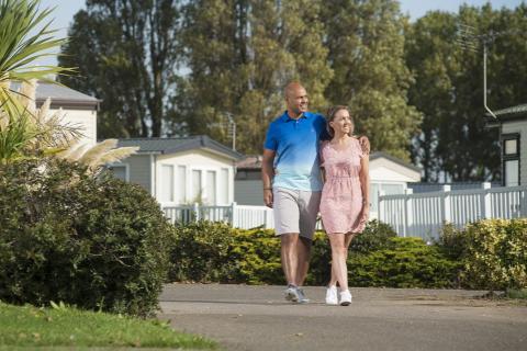 caravans and lodges for holidays in Essex on Mersea Island