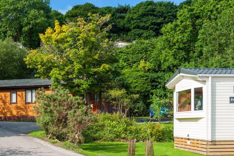 luxury lodges and static caravans near Penzance in cornwall
