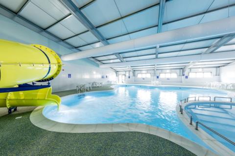 indoor swimming pool at Birchington Vale Holiday Park