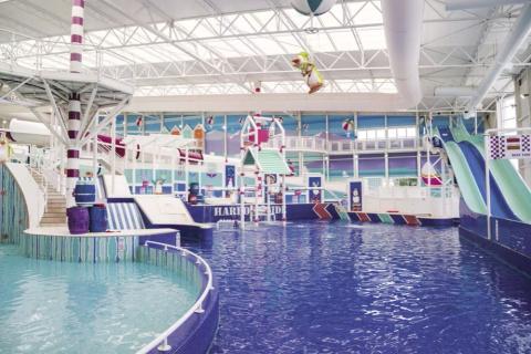 indoor water complex at Craig Tara Holiday Park