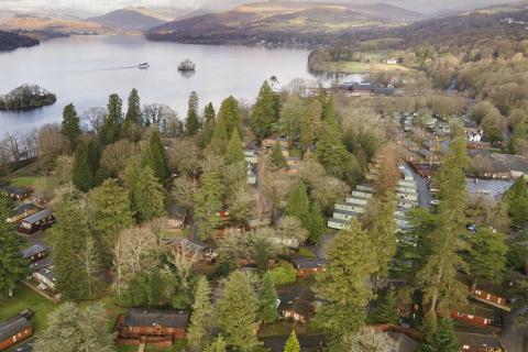 Fallbarrow Holiday Park in the Lake district lodges and caravans
