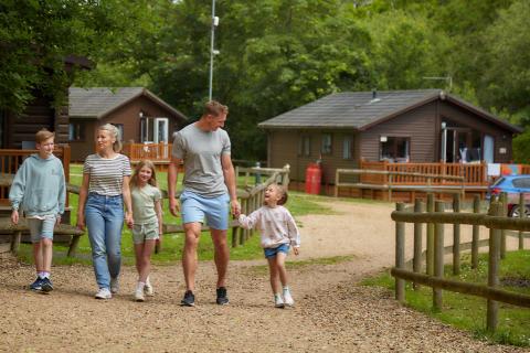 luxury lodges in shanklin at Languard Holiday Park