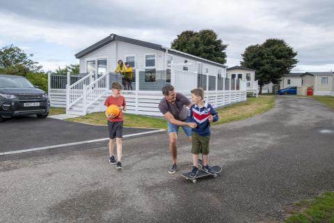 holiday lodge park in Scotland at Nairn Lochloy Holiday Park