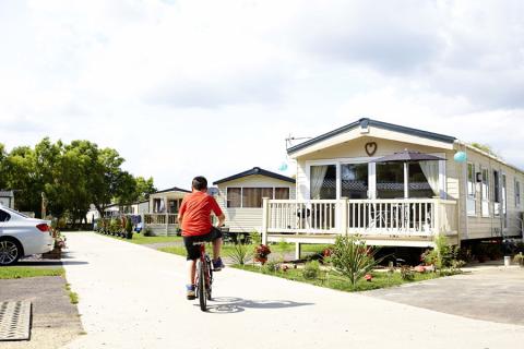 luxury static caravans in Kent at New Beach Holiday Park