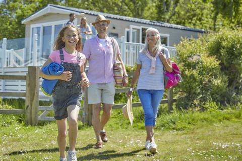 caravan holidays at Thorness Bay Holiday Park