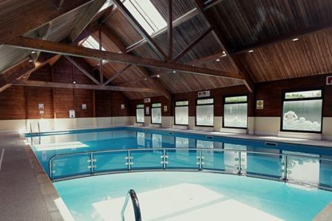 kids splash pool at Barmouth Bay Holiday Park