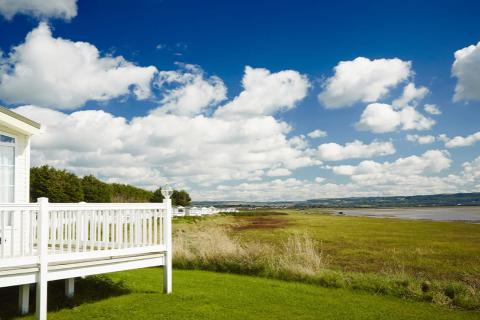 luxury static caravans in Wales at Carmarthen Bay Holiday Park