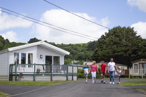 lxury holiday lodge park in Waes at Pendine Sands Holiday Park