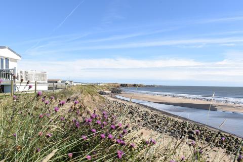 Church Point Holiday Park, caravan site in Northumberland