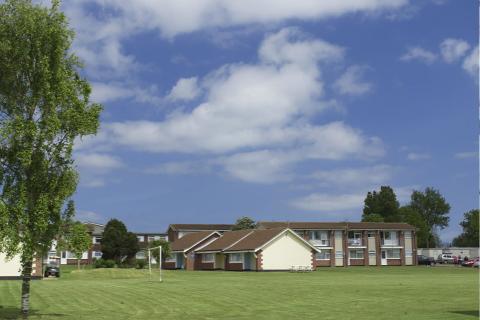 chalets and lodges in caister on sea at Summerfields Holiday Park